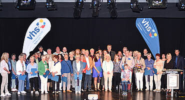 Festakt 65-jähriges Jubiläum in der Kulturhalle (Foto: BeckerBredel / Stadt Völklingen), 2023